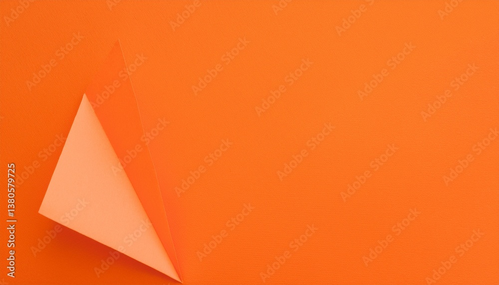 Fototapeta premium Minimal Modern Abstract Orange Background