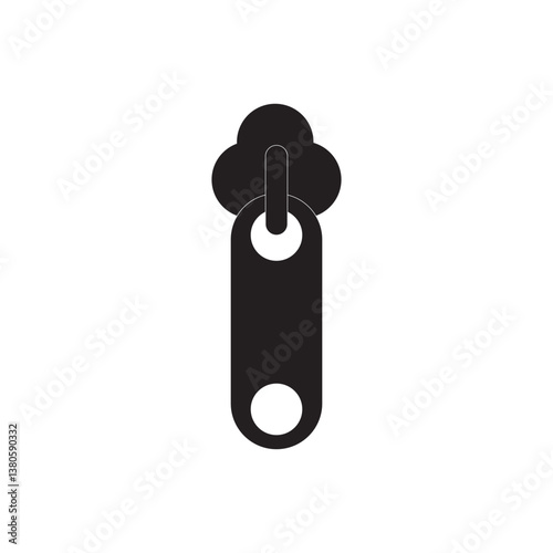 zipper icon logo vector design