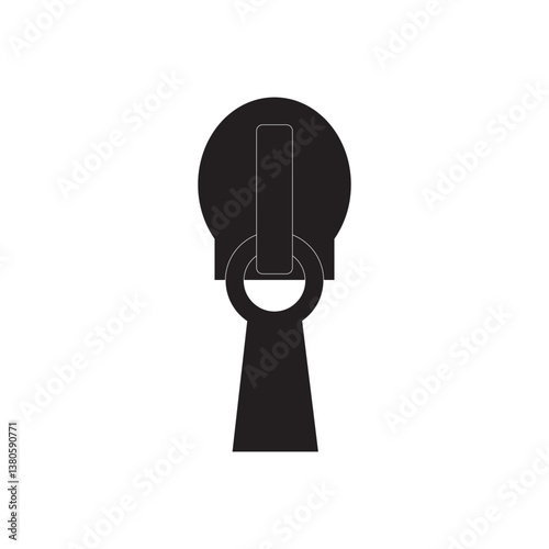 zipper icon logo vector design