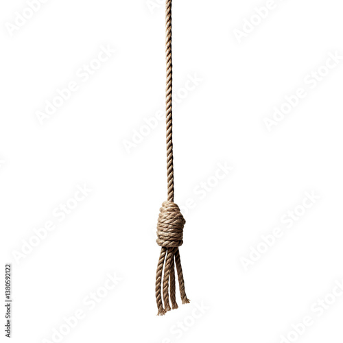 rope on white background