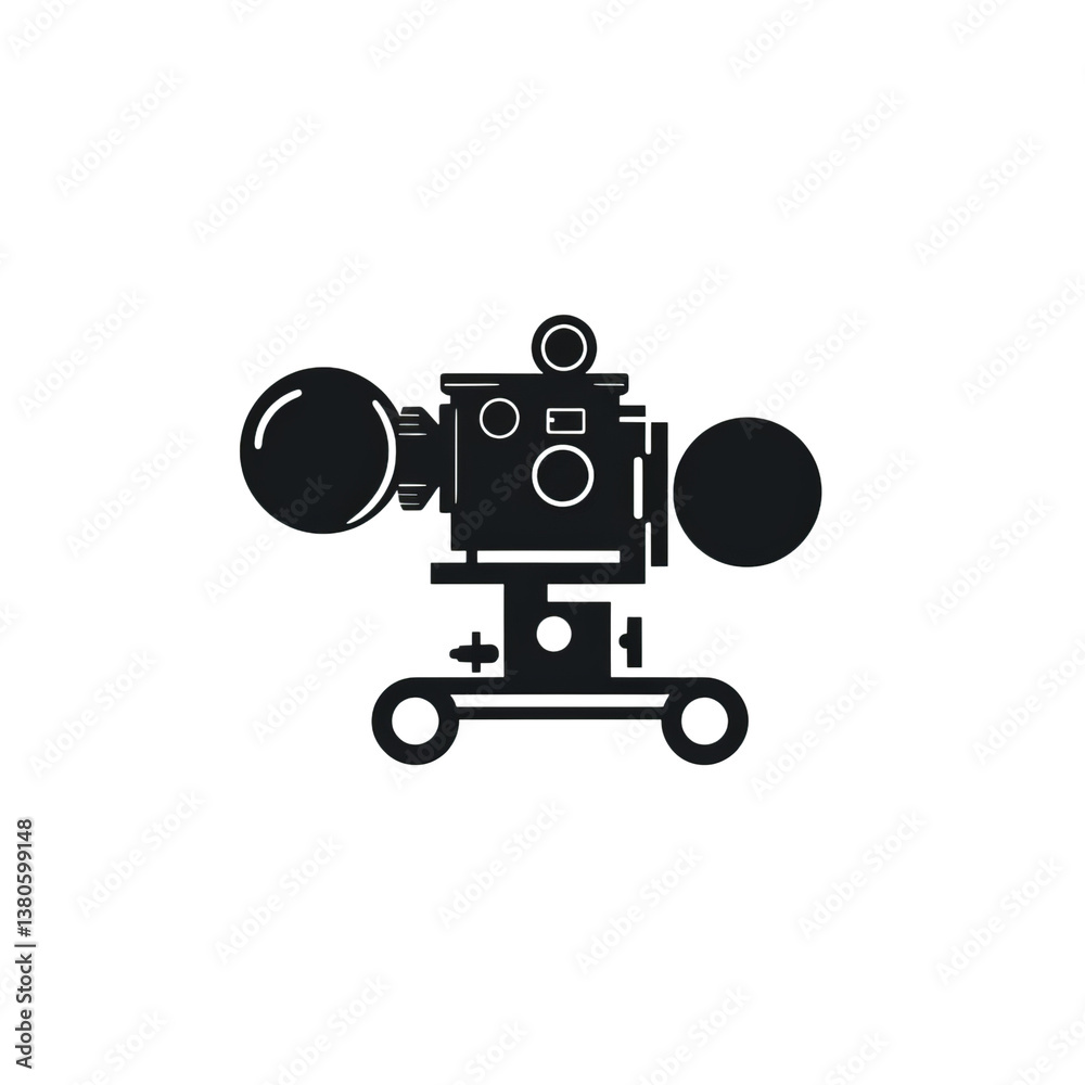 Fototapeta premium video camera vector illustration