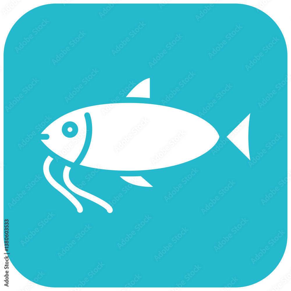 Fototapeta premium Catfish Icon