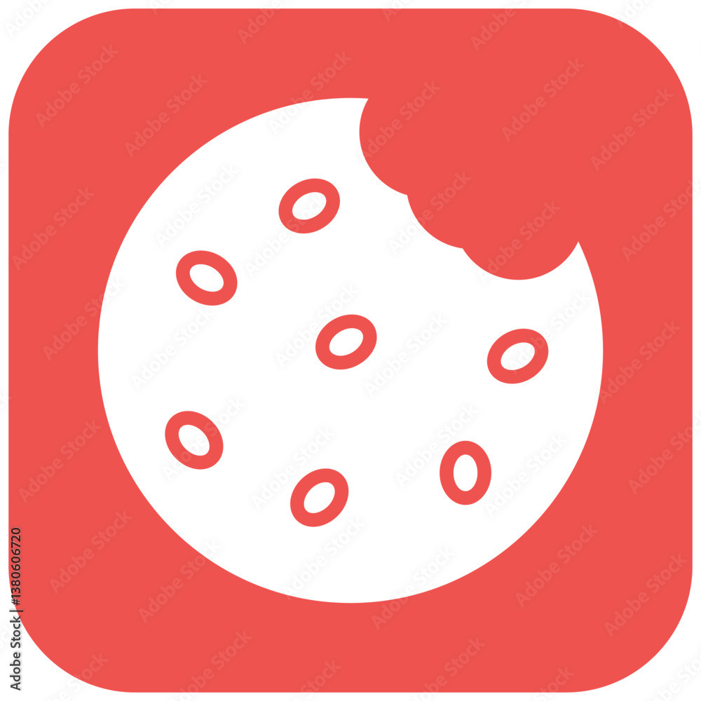 Obraz premium Oat Cookies Icon