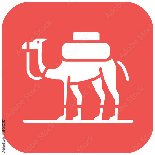 Camel Caravan Icon