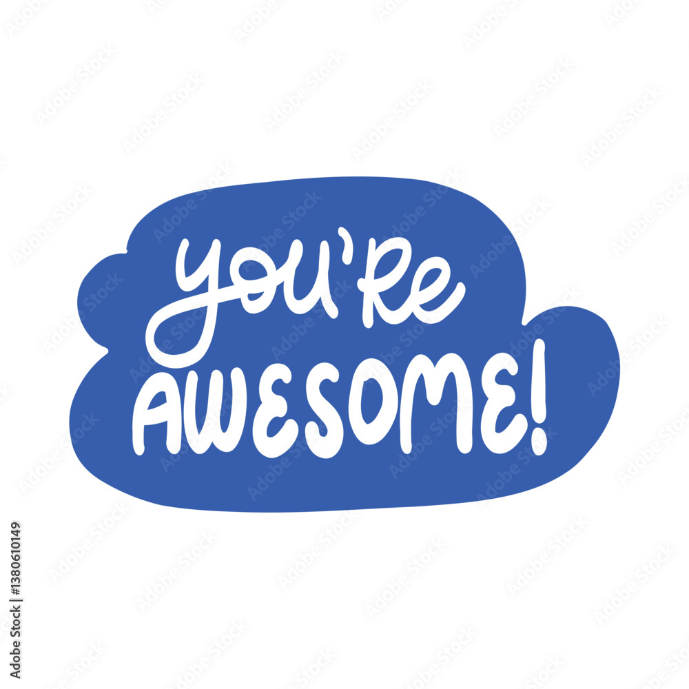Hand-drawn lettering Hand-drawn lettering