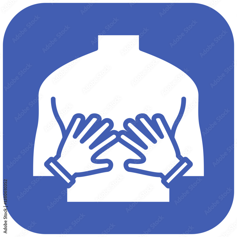 Obraz premium Massage Icon