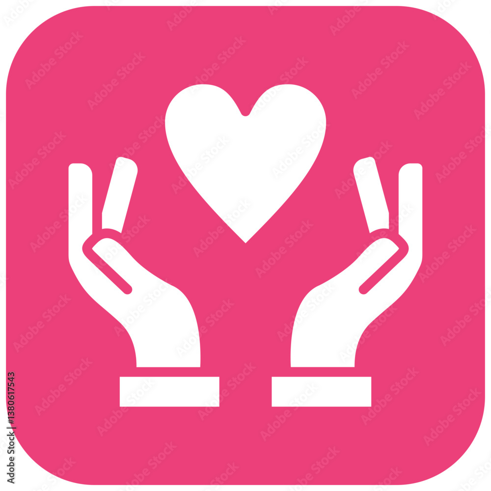 Obraz premium Compassion Icon