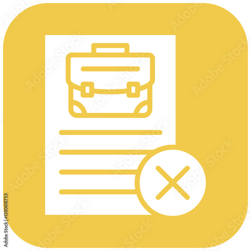 Job Rejection Icon