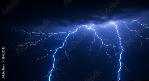 Wallpaper Mural Night's Electric Dance AI Generated Torontodigital.ca