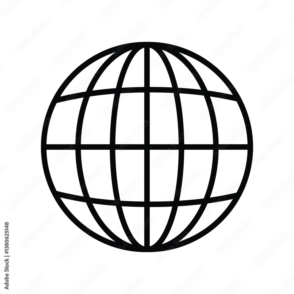   global icon internet icon bourse icon