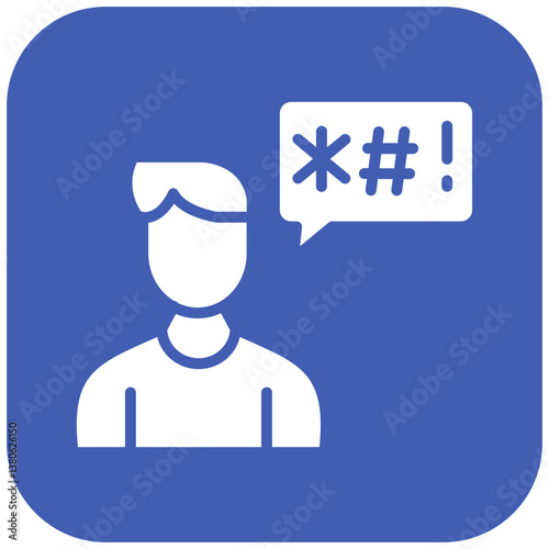 Name calling Icon