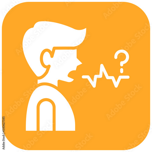 Difficulty Speaking Icon