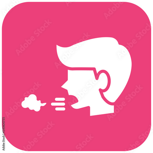Smoke Inhalation Icon