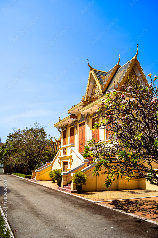 Phnom Penh Royal Palace, Cambodia