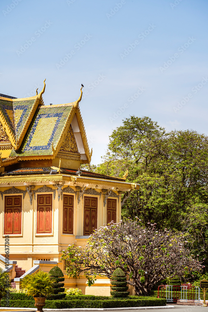 Phnom Penh Royal Palace, Cambodia