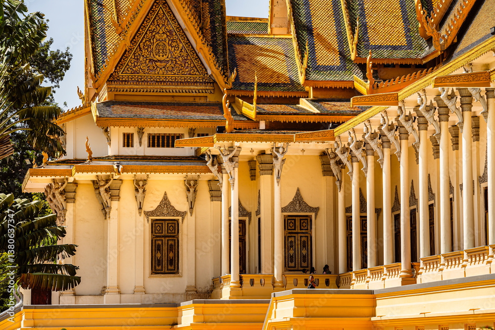 Phnom Penh Royal Palace, Cambodia