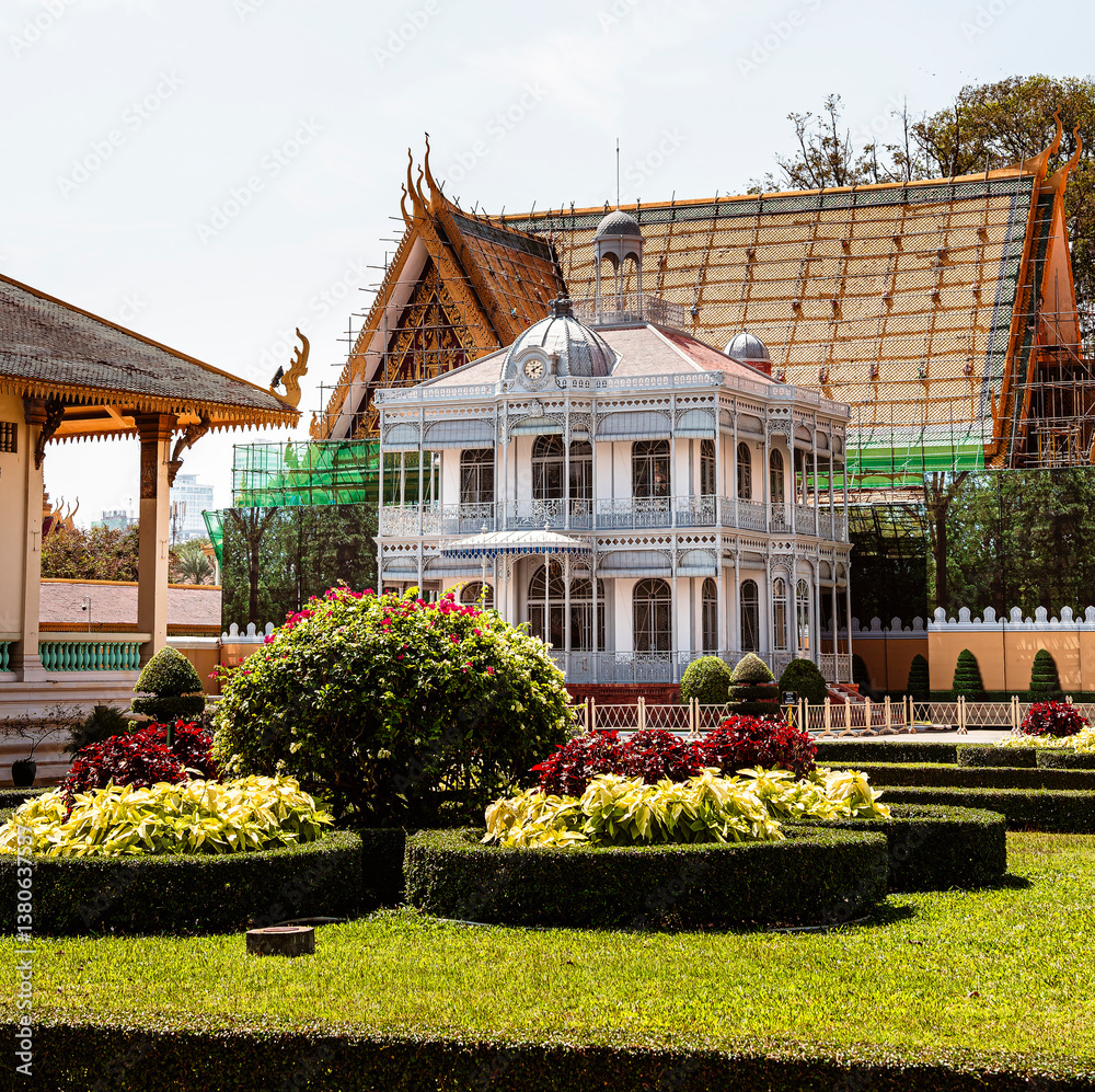 Phnom Penh Royal Palace, Cambodia