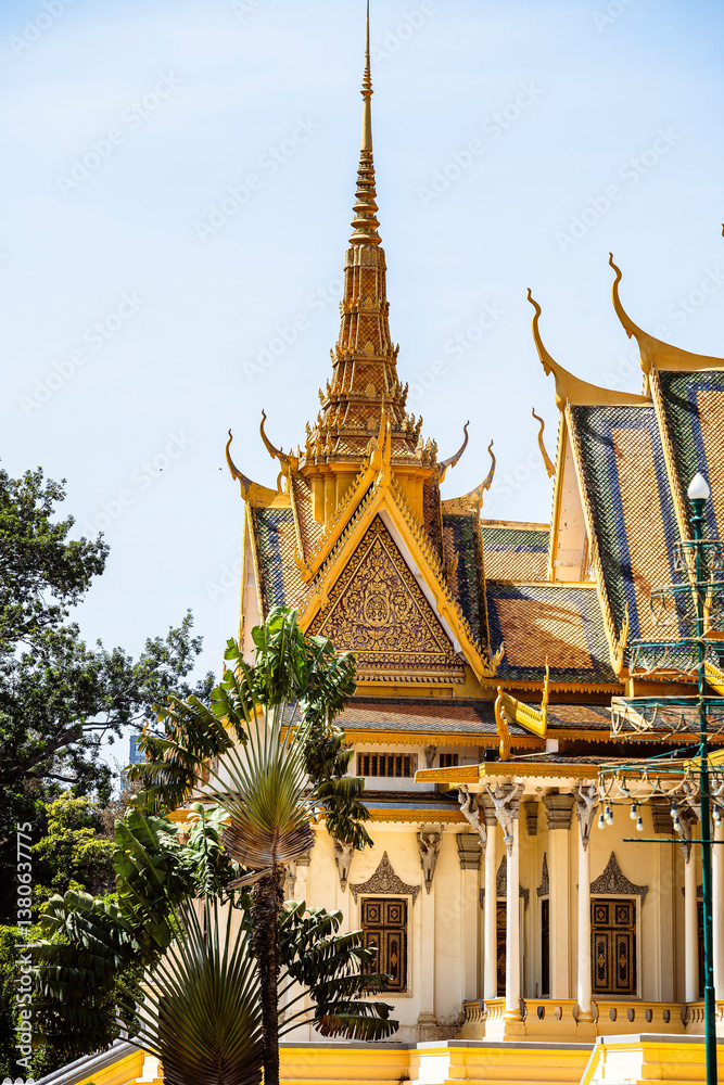 Phnom Penh Royal Palace, Cambodia