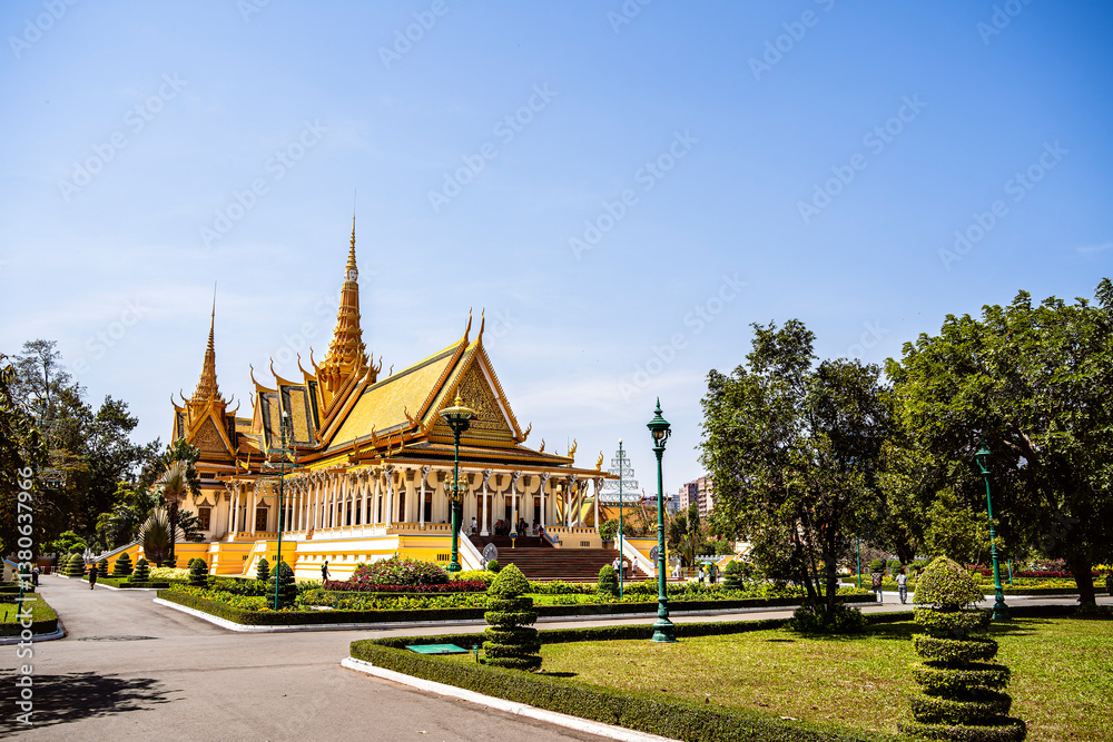 Phnom Penh Royal Palace, Cambodia