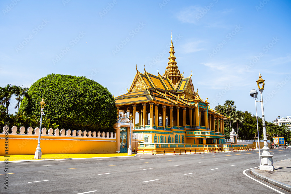 Phnom Penh Royal Palace, Cambodia