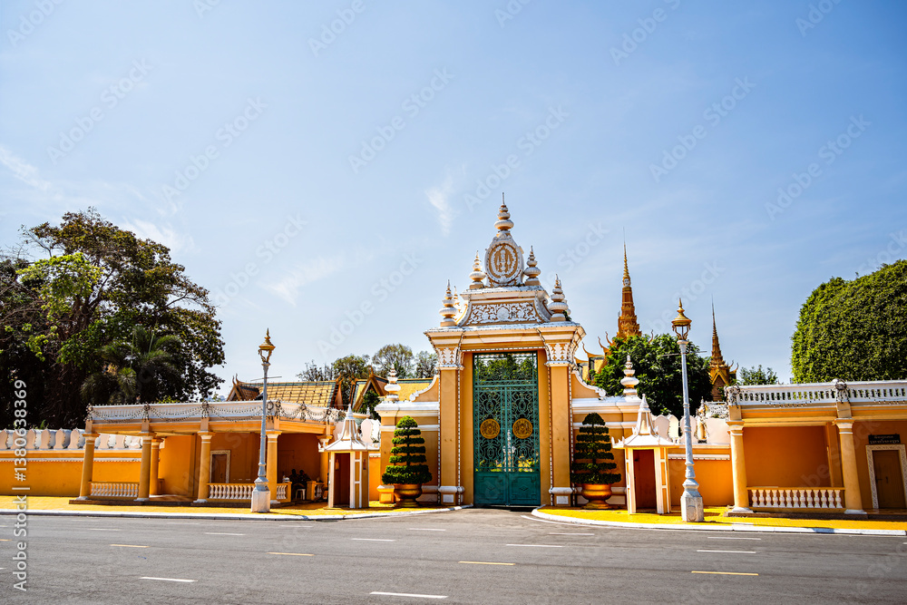 Phnom Penh Royal Palace, Cambodia