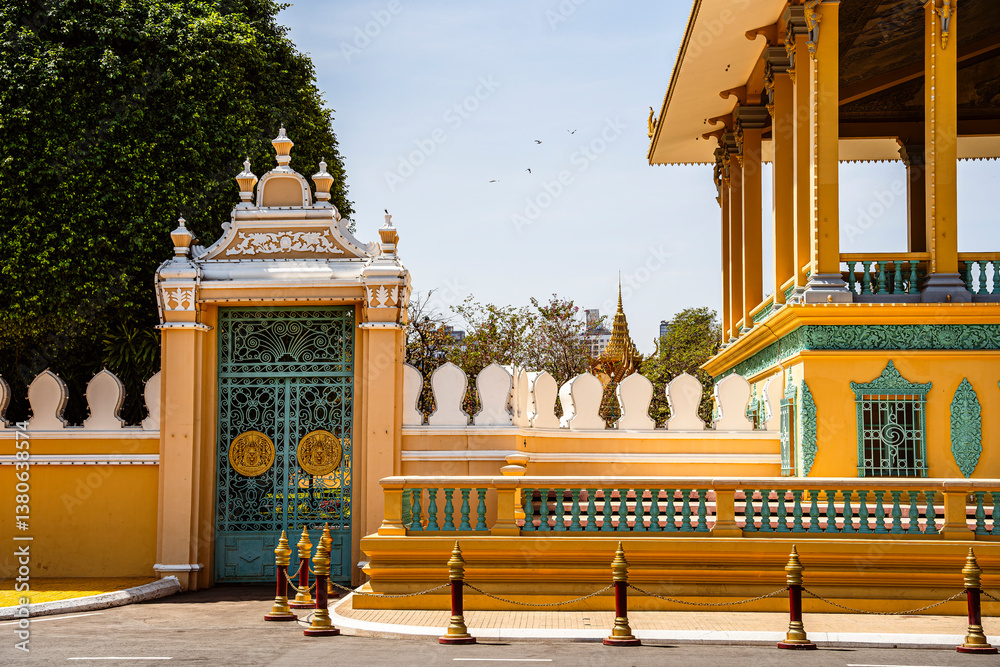 Phnom Penh Royal Palace, Cambodia