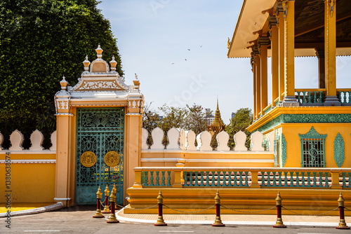 Phnom Penh Royal Palace, Cambodia photo