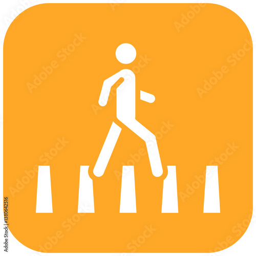Pedestrian Crossing Icon