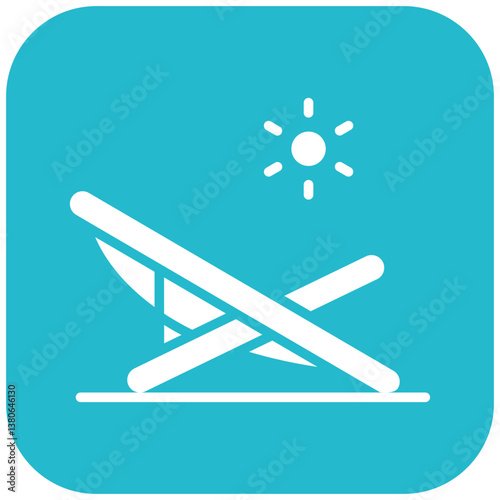 Deck Chair Icon