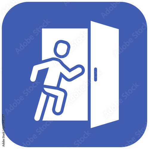 Emergency Exit Icon