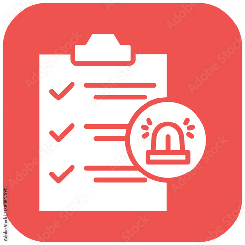 Emergency Plan Icon