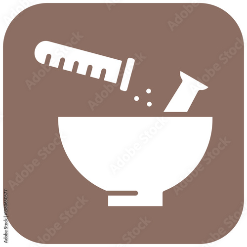 Chemist Mortar Icon