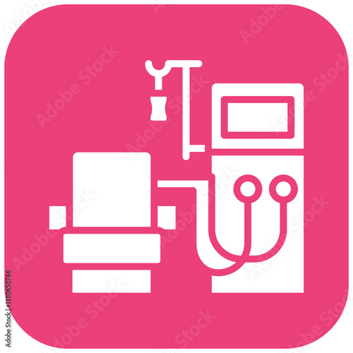 Kidney Dialysis Machine Icon