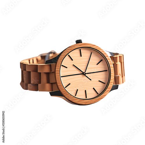 old watch isolated on white