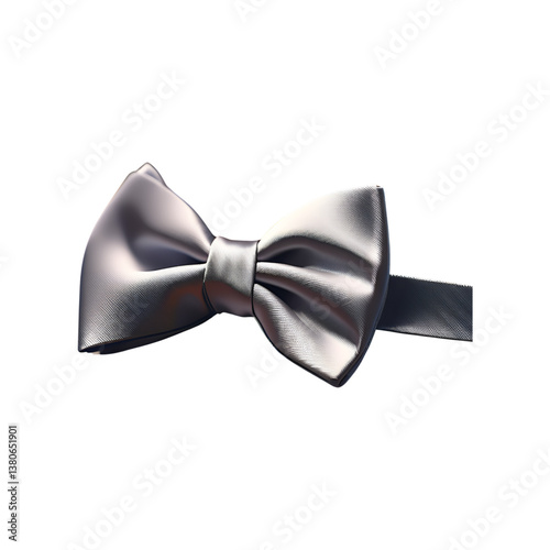 black bow tie