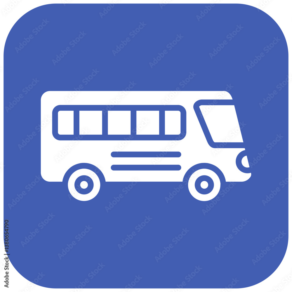 Shuttle Service Icon Shuttle Service Icon