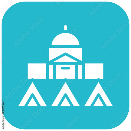 Protest Tent Icon
