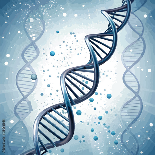 dna helix background