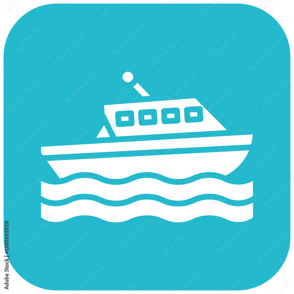 Obraz premium Coastal Patrol Icon