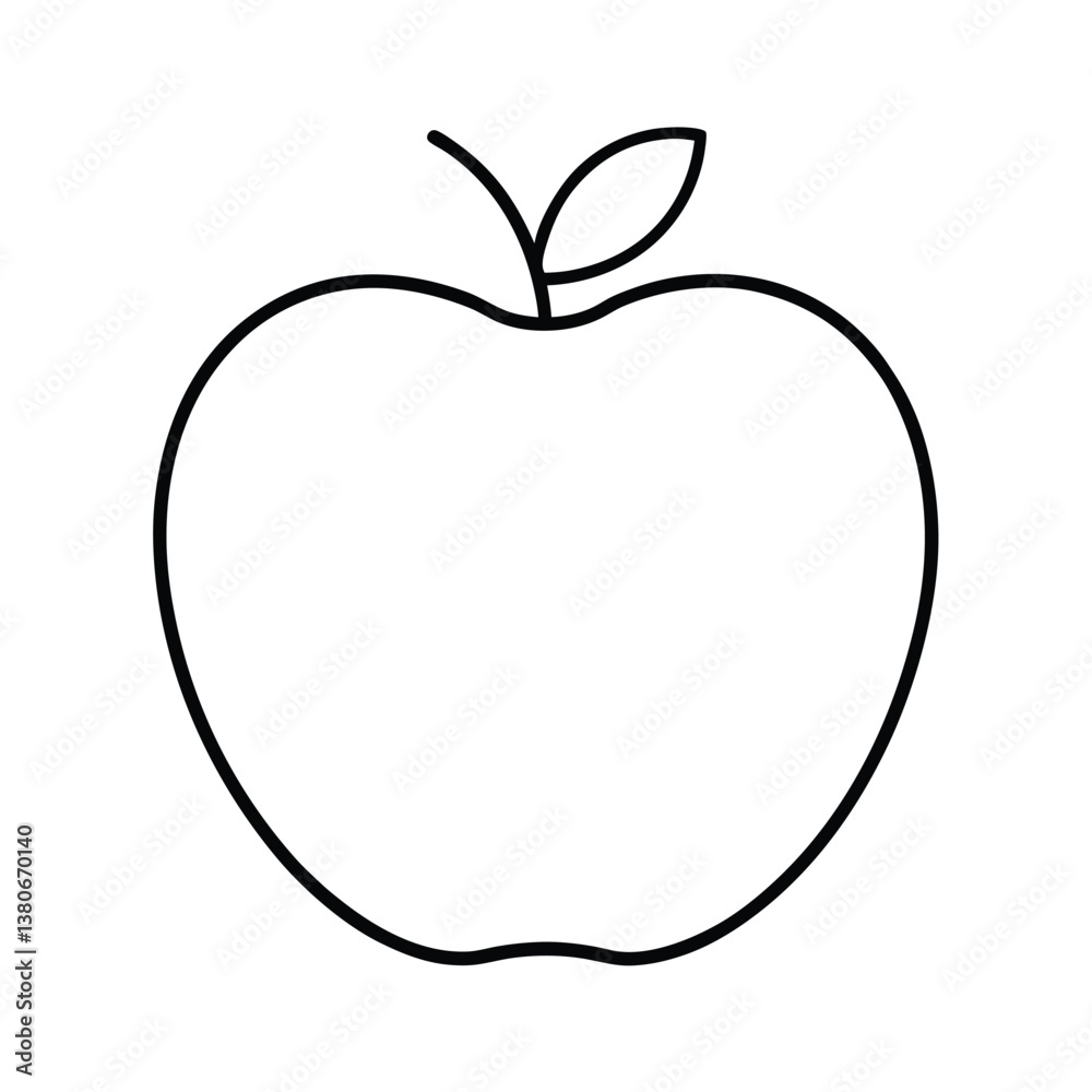 red apple vector illustration red apple vector illustration