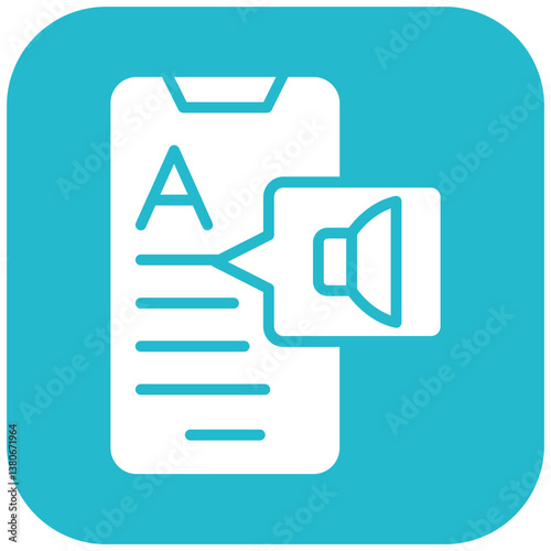 Speech to Text Icon