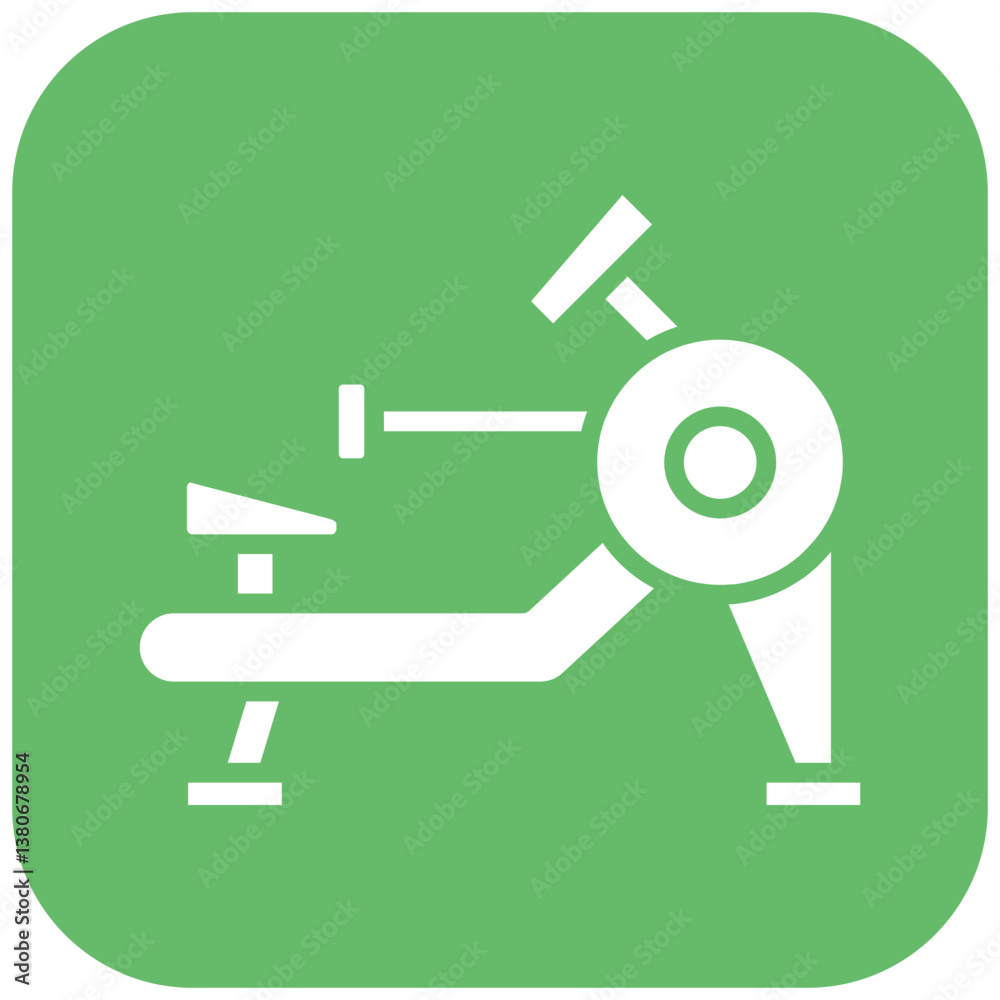 Rowing Machine Icon Rowing Machine Icon