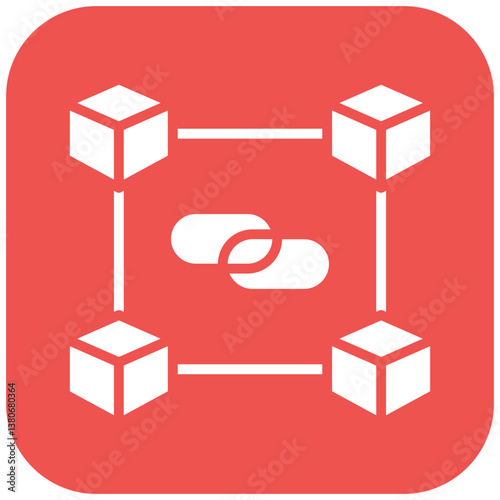 Blockchain Protocol Icon