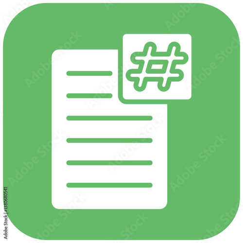Hash Icon