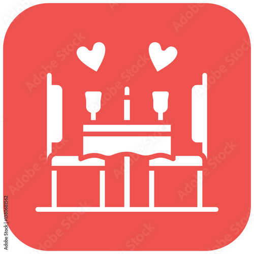 Romantic Dinner Icon