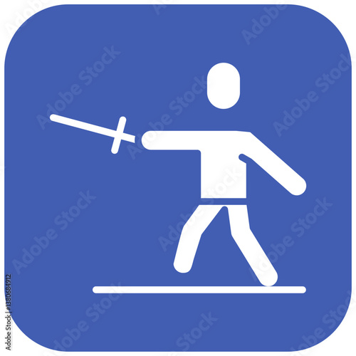 Fencing Practice Icon