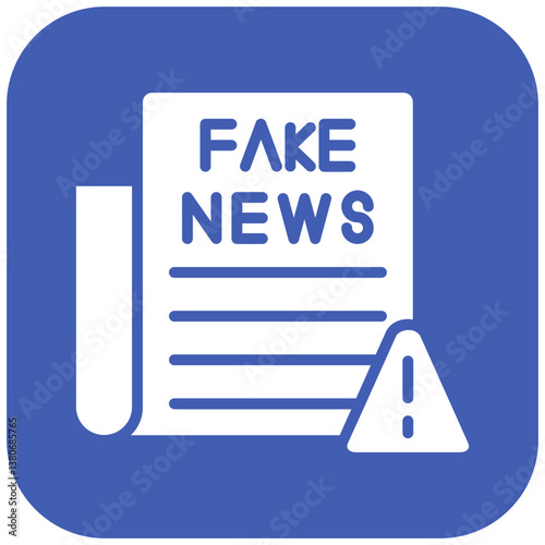 Fake News Warning Icon