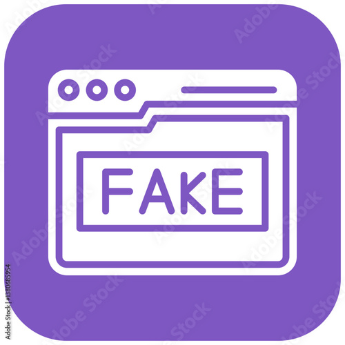 Fake Website Icon