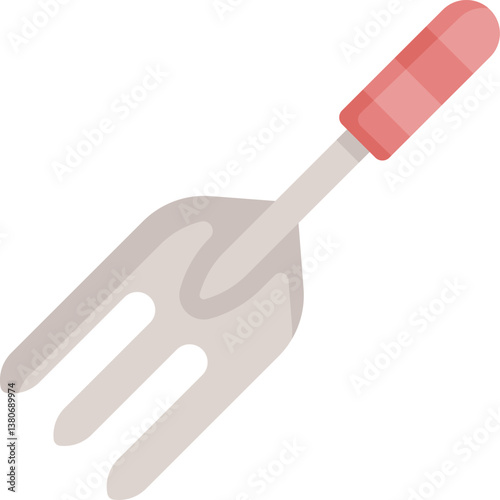 fork Illustration on a white background.