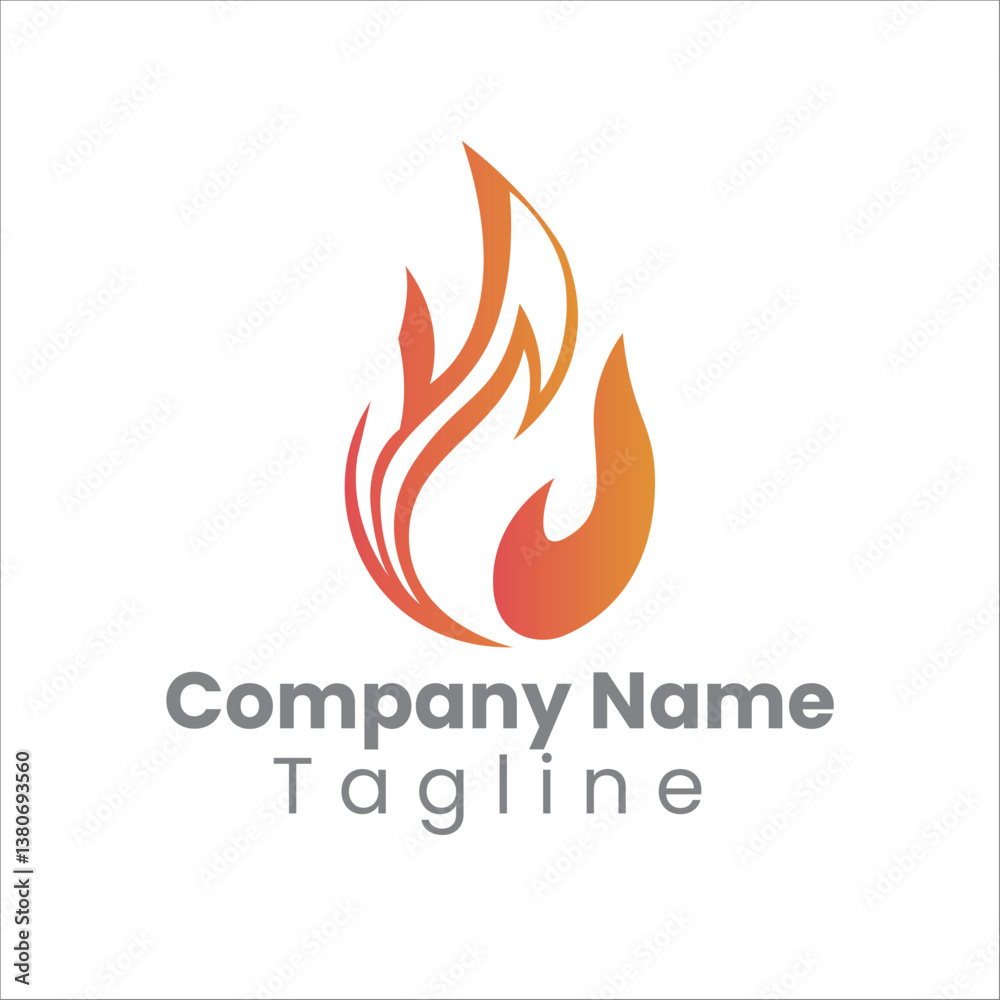Flame logo Flame logo